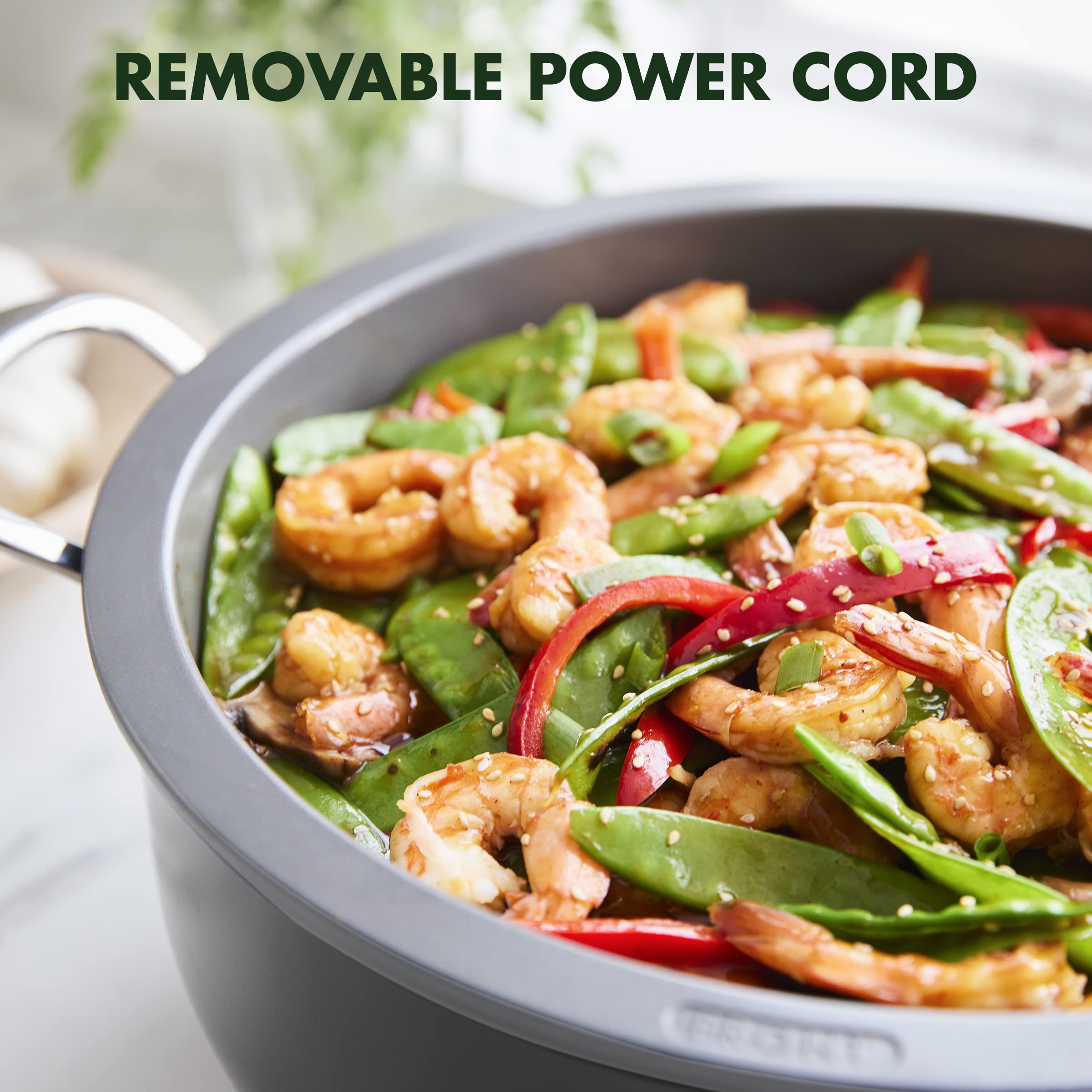 GreenPan Essential Electric Stir Fry Dishwasher