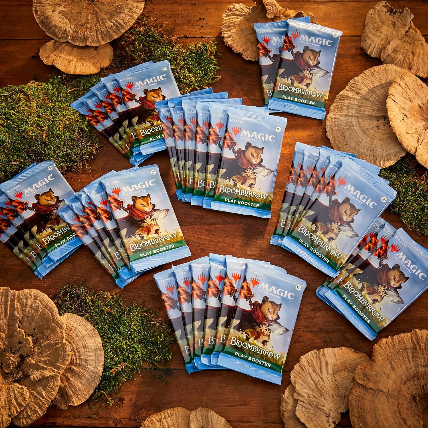 2026 Magic: The Gathering Bloomburrow Play Booster Box – 36 Packs (504 Magic Cards)