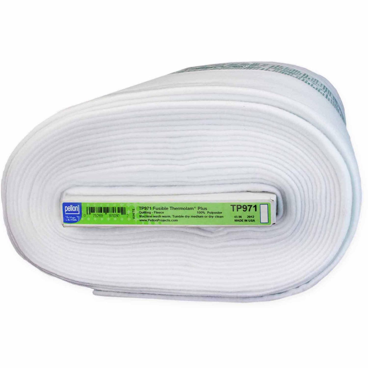 2026 Pellon TP971F Craft Fleece Batting 45 x 10 Yards by the Bolt White