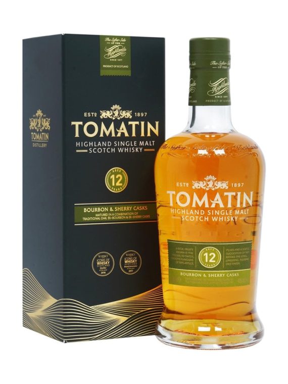2026 Tomatin 12 Year Old Single Malt 750ml