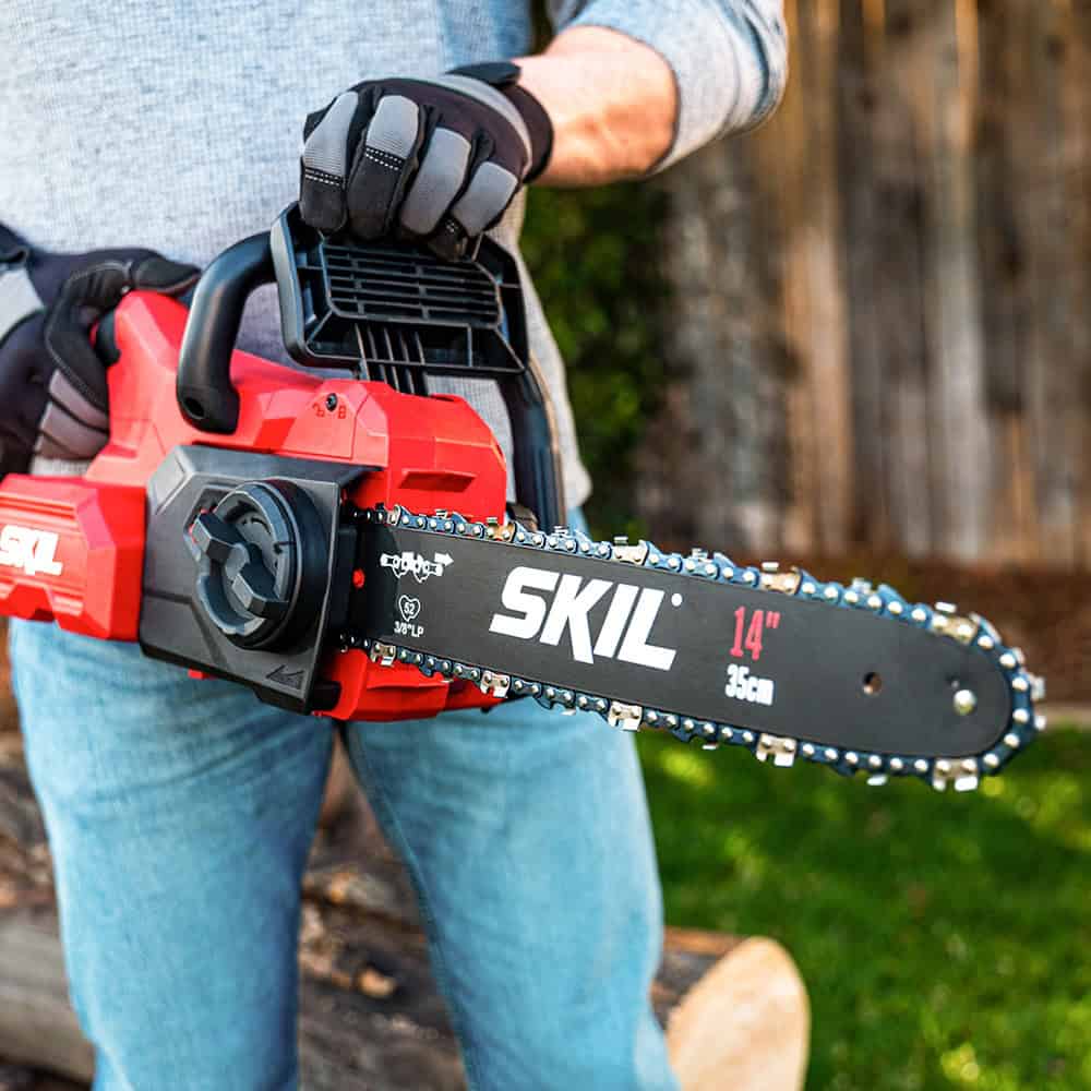 40-volt 14-in Brushless Battery 2.5 Amp 2.5 Ah Chainsaw (Battery and Charger Included)