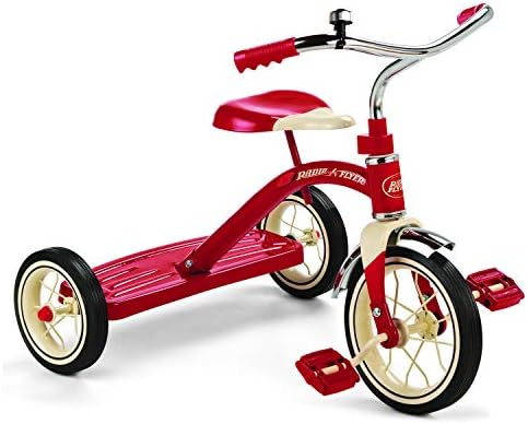2026 Radio Flyer Classic Red 10′′ Tricycle for Toddlers Ages 2-4  Toddler Bike