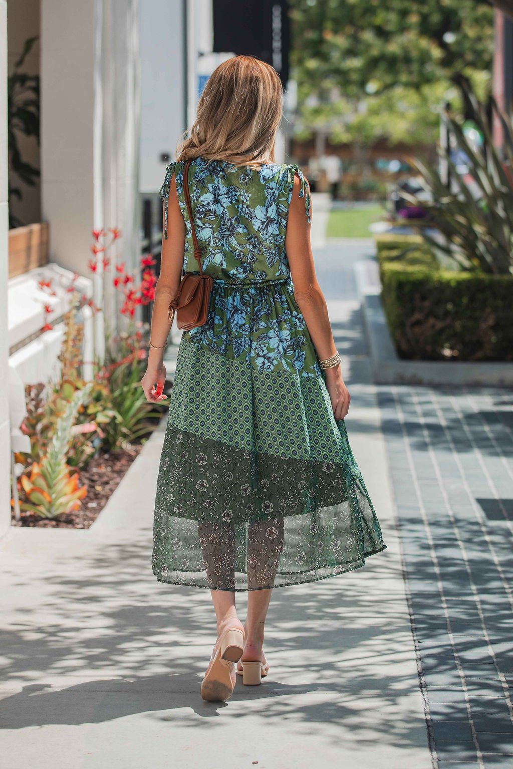 Greenhaven Print Midi Dress