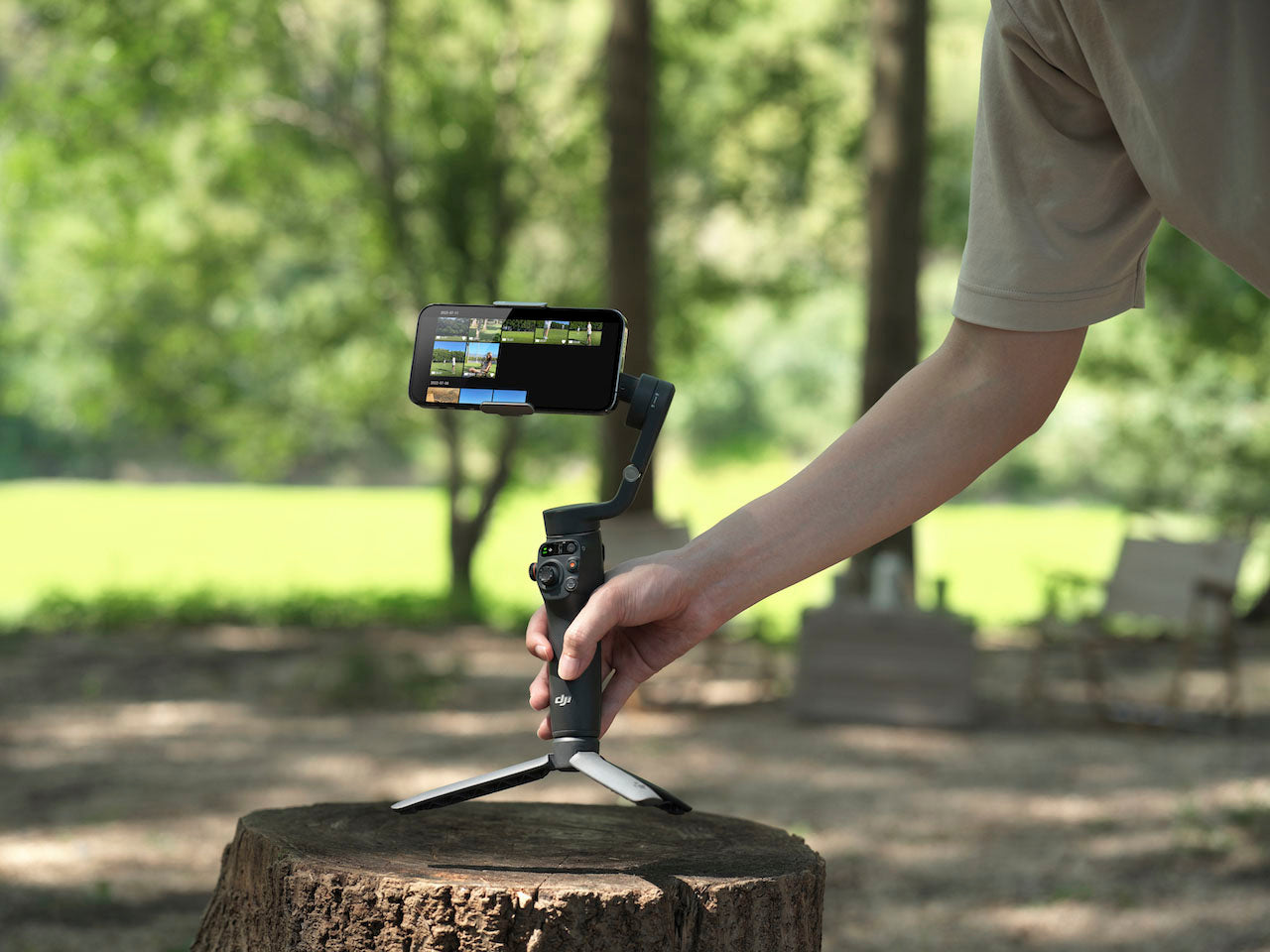 Osmo Mobile 6 Smartphone 3-Axis Gimbal Stabilizer - Gray
