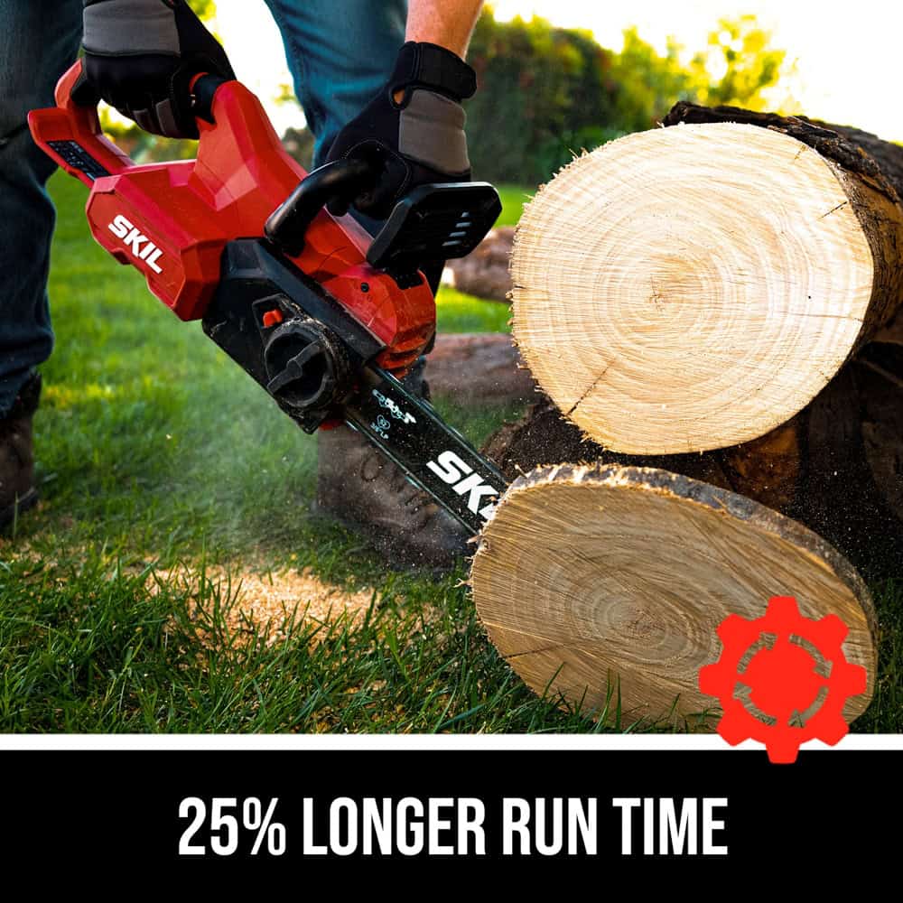 40-volt 14-in Brushless Battery 2.5 Amp 2.5 Ah Chainsaw (Battery and Charger Included)