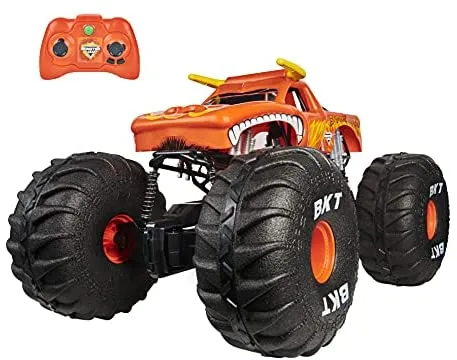 Monster Jam, Official Mega Grave Digger All-Terrain Remote Control Monster Truck with Lights  flarmor