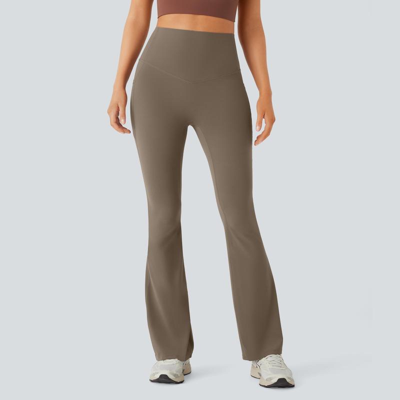 🔥 HALARA UltraSculpt High Waisted Tummy Control Pocket Bootcut Leggings
