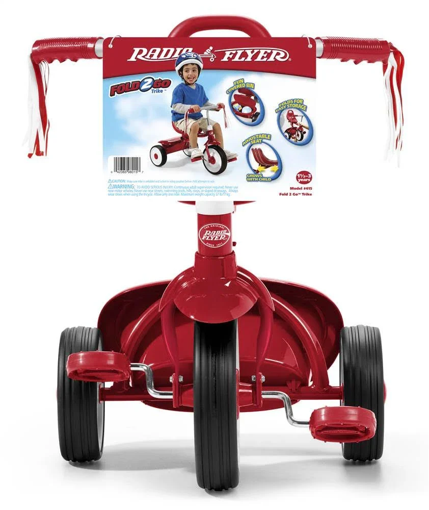 Radio Flyer Fold 2 Go Trike - Red