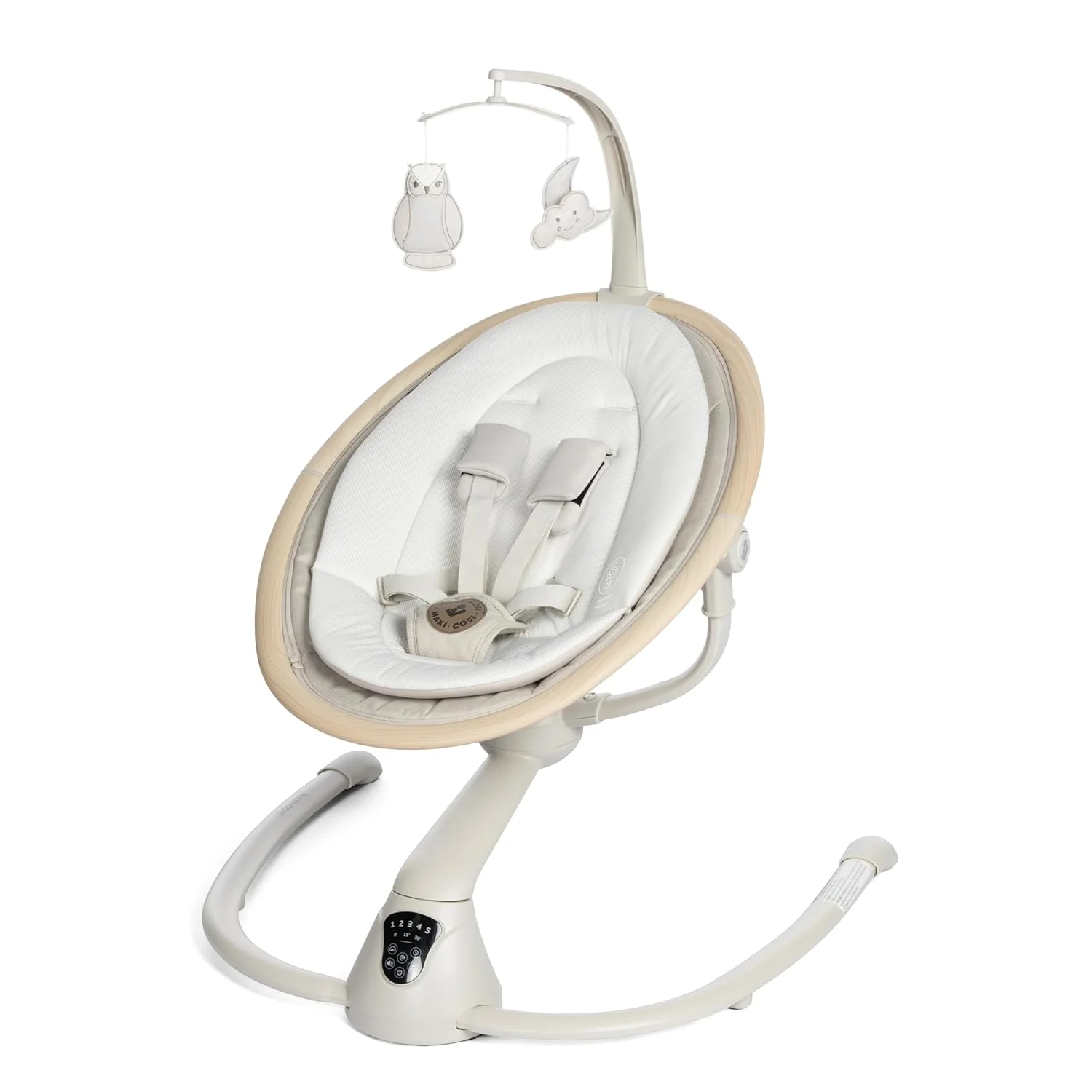 MAXI-COSI Cassia Baby Swing: Portable, Lightweight, 360° Rotation