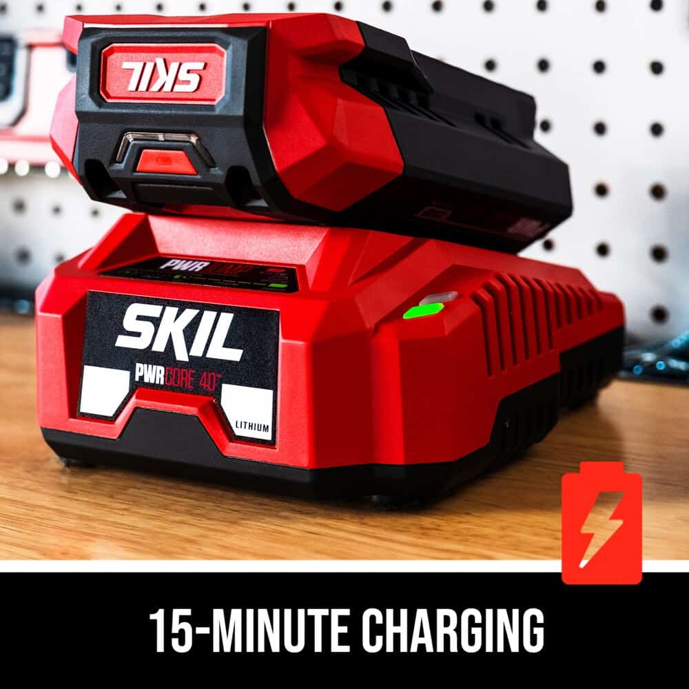 40-volt 14-in Brushless Battery 2.5 Amp 2.5 Ah Chainsaw (Battery and Charger Included)