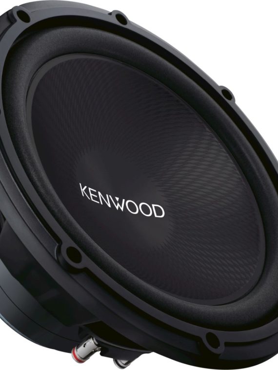 2026 Kenwood – Road Series 12′′ Single-Voice-Coil 4-Ohm Subwoofer – Black
