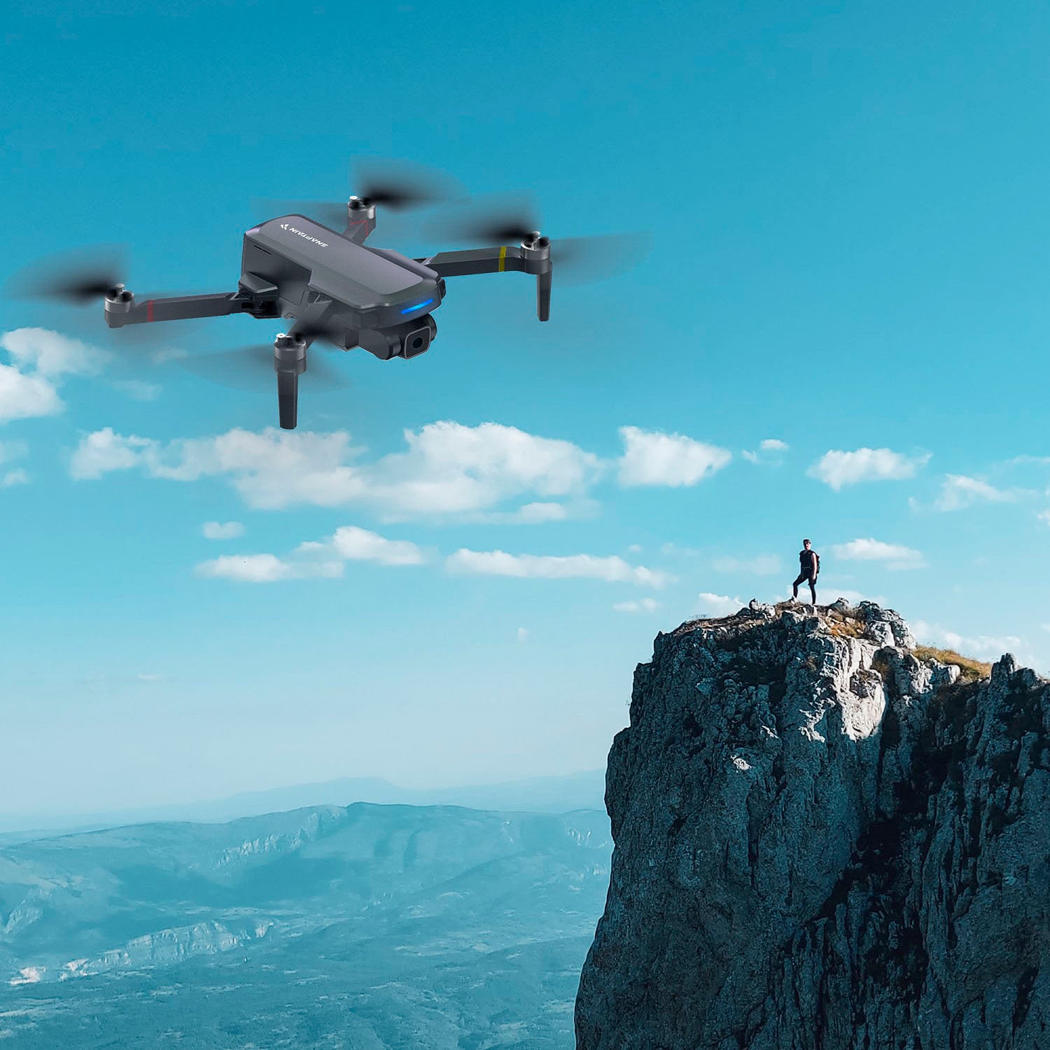 Snaptain - P30 4K Drone with Camera GPS and Remote Controller - Grey