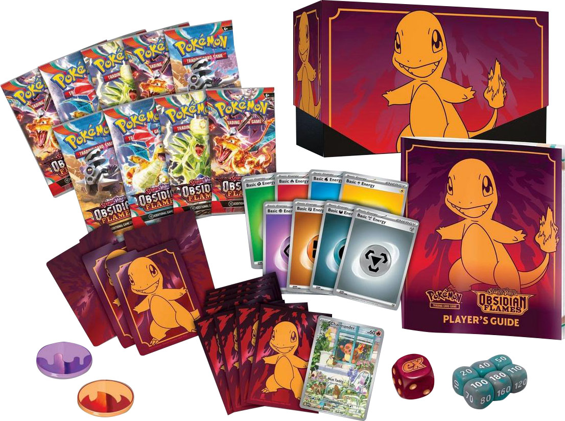 2026 Pokémon – Trading Card Game: Scarlet & Violet —Obsidian Flames Elite Trainer Box