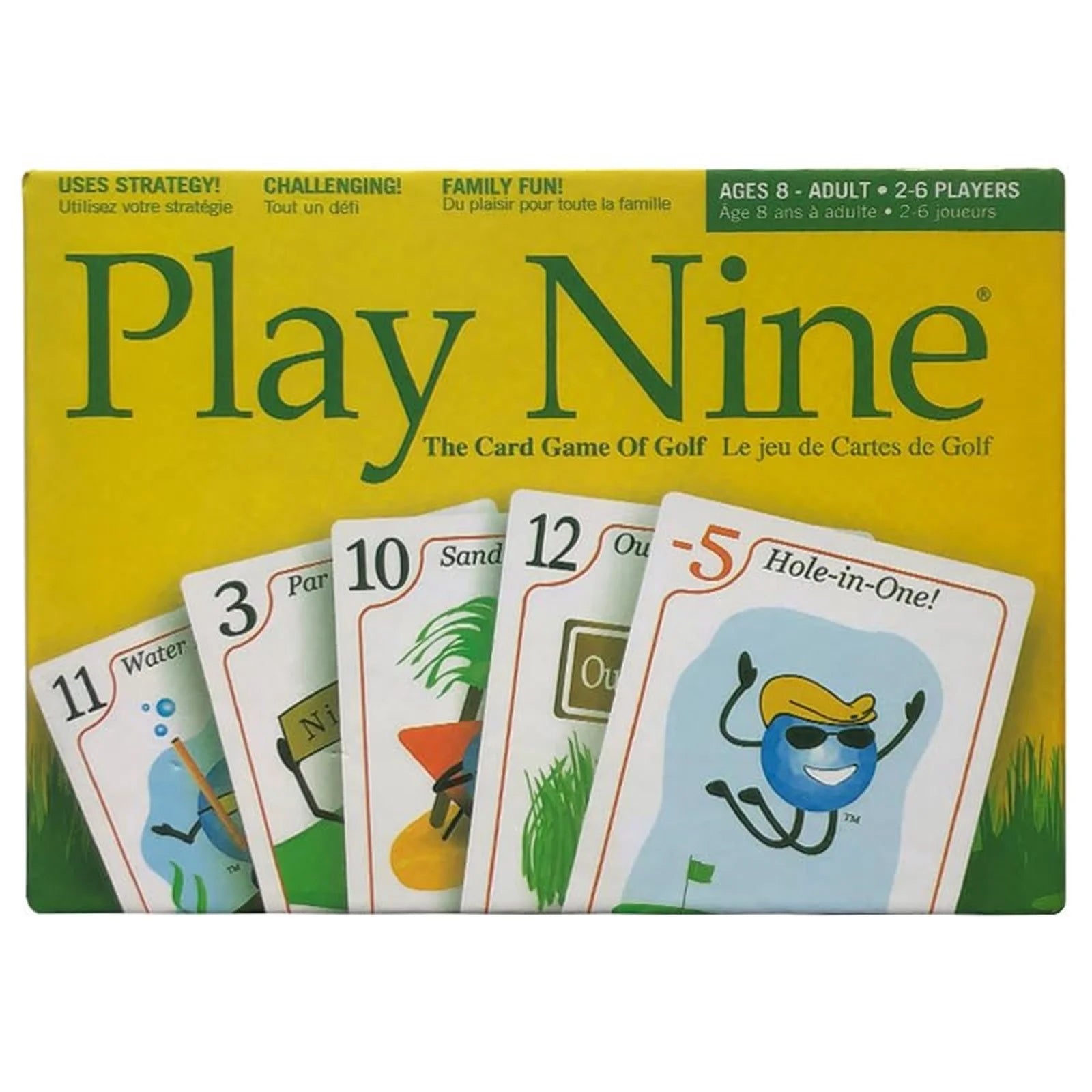 Tysmin Family Games Laoniu Fun Golf-Inspired Card Game Elements Great For Family & Friends Gatherings