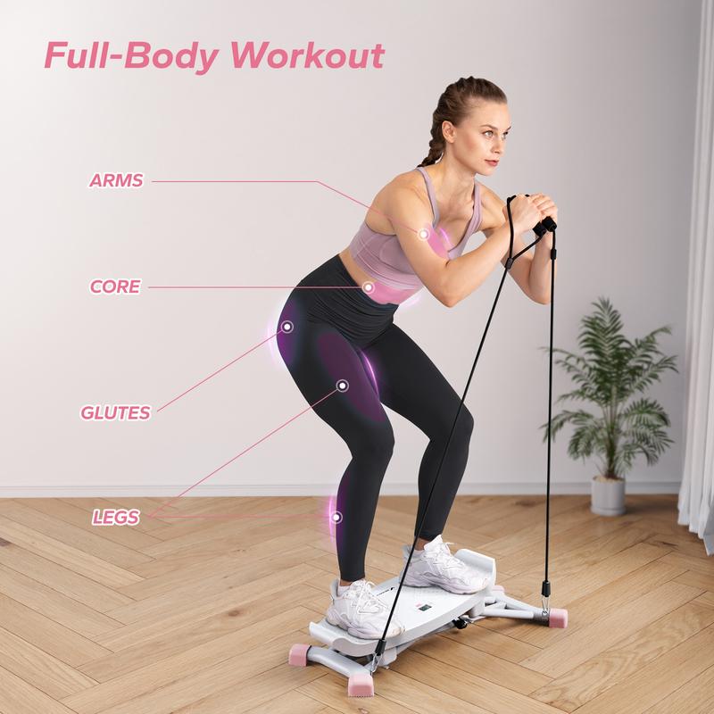 🔥 MERACH Balance Board & Rocking Stepper – Full-Body Balance & Low-Impact Cardio Trainer