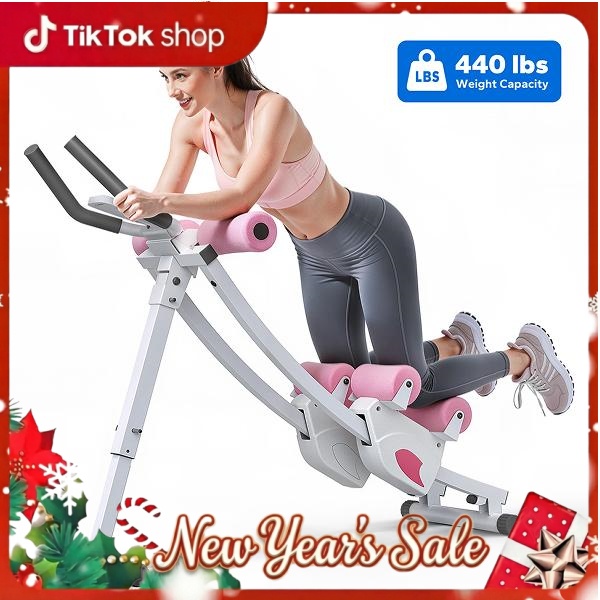 🔥 Merach Adjustable Ab Trainer with LCD — Core & Waist Shaper at Home