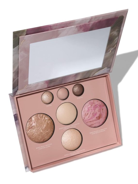 2026 LAURA GELLER NEW YORK The Best of the Best Baked Palette – Full Size – Includes Bronzer  Blush  2 Highlighters and 3 Eyeshadows – Travel-Friendly