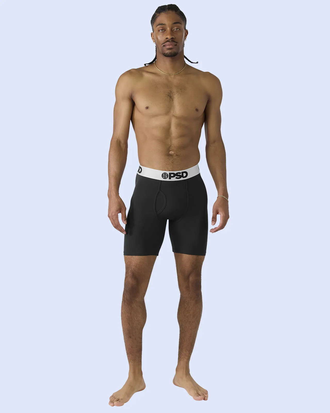 Luxe Modal - Black Silver