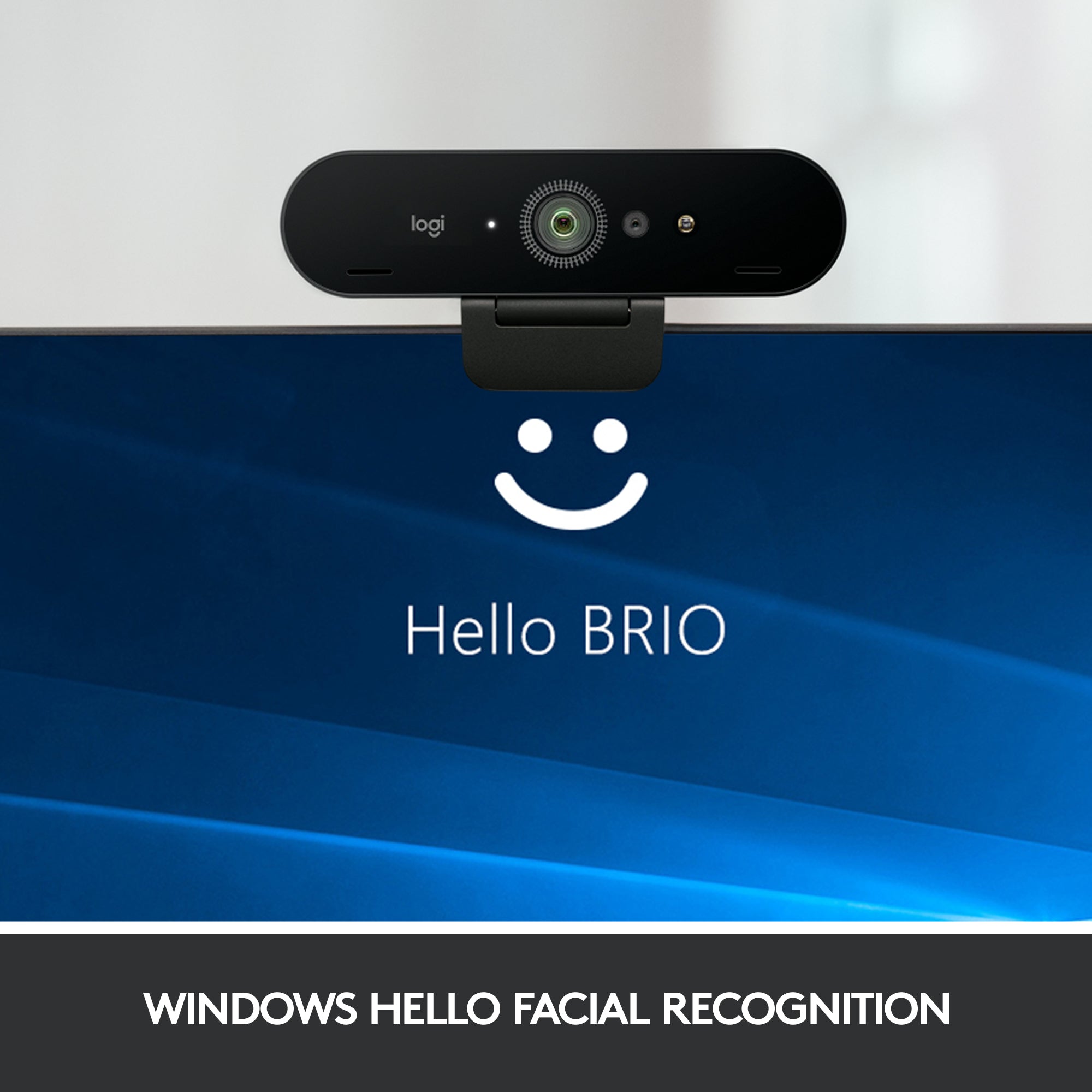 Logitech - 4K Pro 4096 x 2160 Webcam with Noise-Canceling Mic - Black