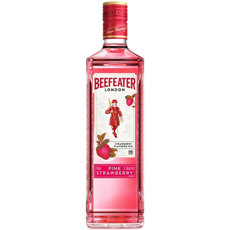 2026 Beefeater Strawberry Flavored Gin Pink