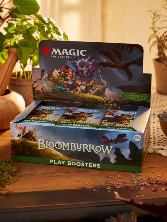 2026 Magic: The Gathering Bloomburrow Play Booster Box – 36 Packs (504 Magic Cards)