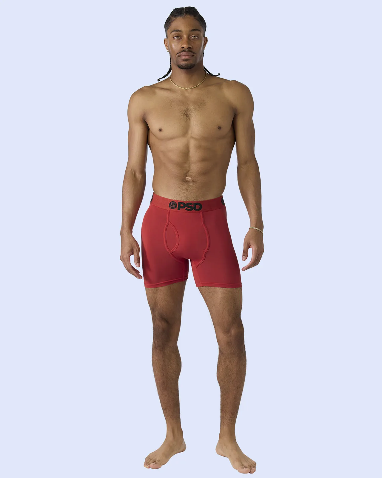 Luxe Modal - Metallic Red