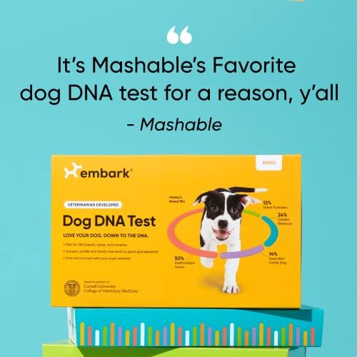 Embark Veterinary Accurate Dog DNA Test: Identify 350+ Breeds