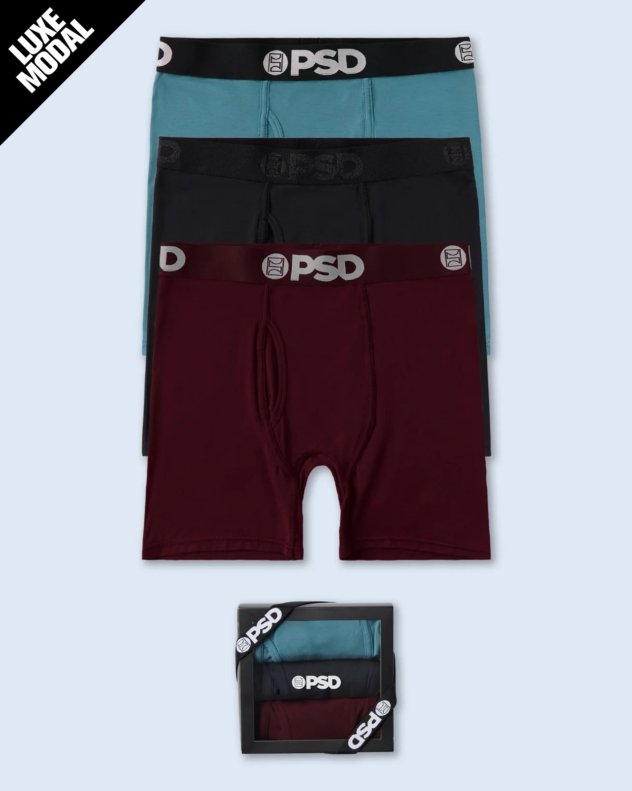 Luxe Modal 3 Pack - Dark Tones