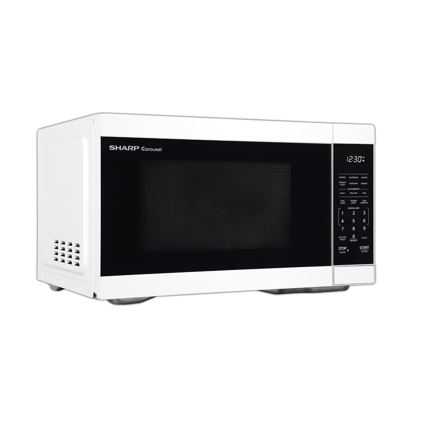SHARP ZSMC1161HW Removable Turntable Countertop