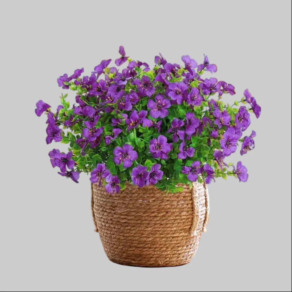 Artificial Eucalyptus Flower Stem – Faux Floral Branch for Home, Wedding & Porch Decor