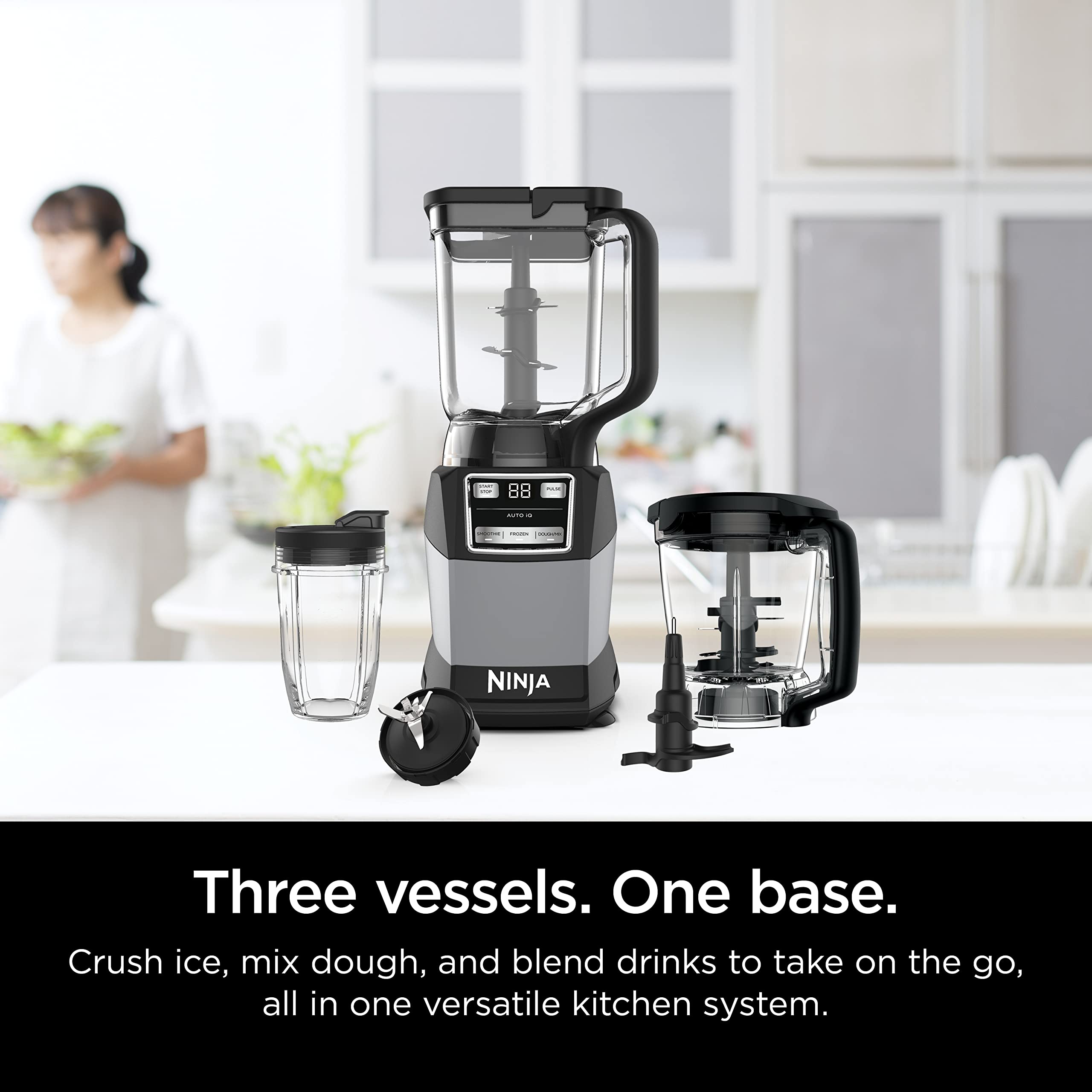Ninja AMZ493BRN Compact Processor Dishwasher
