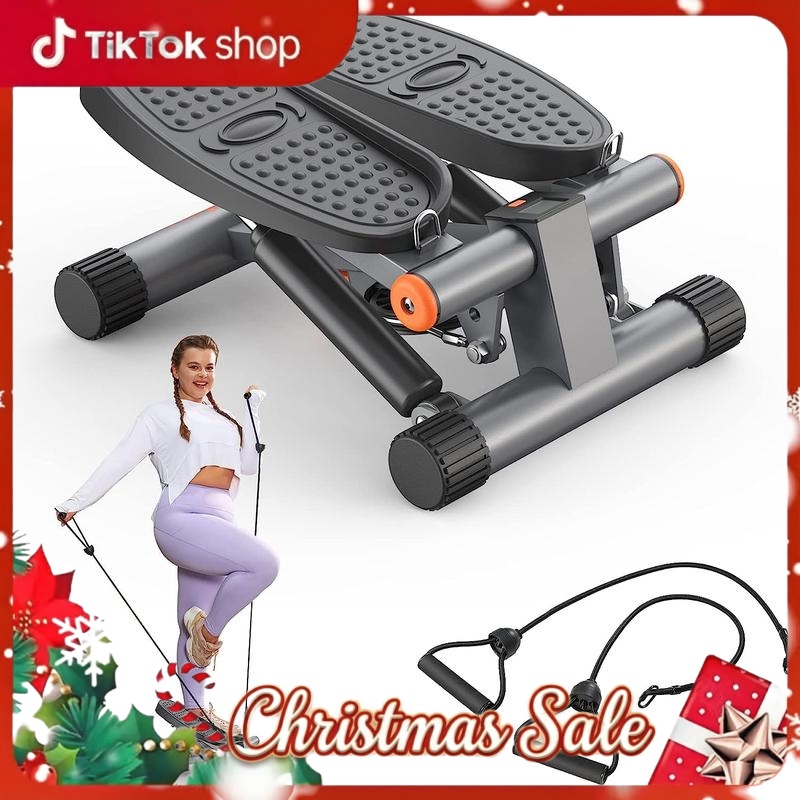 Niceday Stair Stepper for Exercise,Compact Hydraulic Stepper for Effective Cardio & Leg Workouts, Home Gym & Office Use, LCD Monitor, 300LB Weight Limit