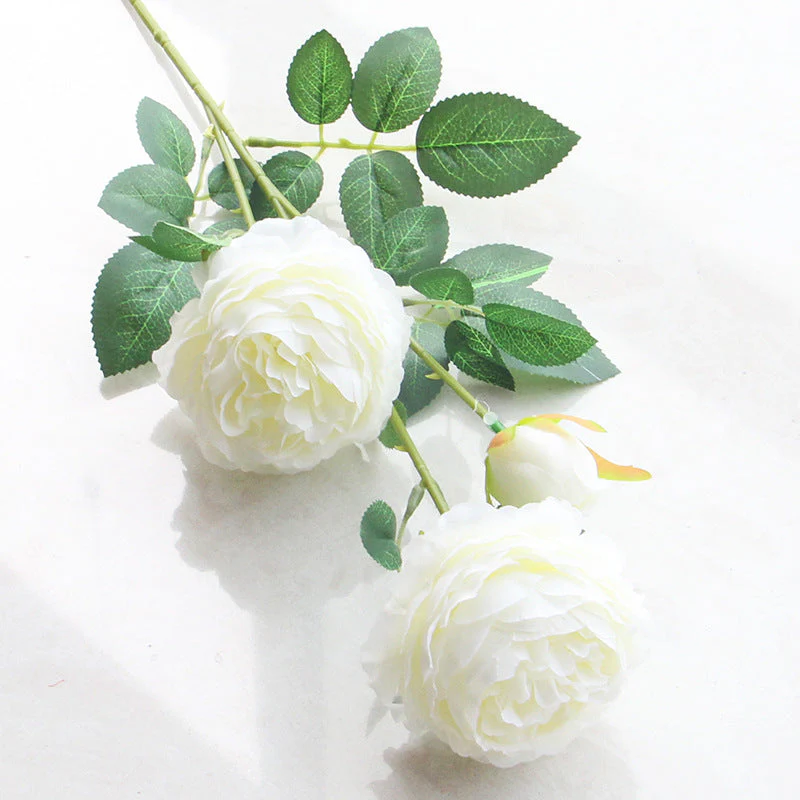 Wedding Flower Arch Decor – Silk Peony Flowers for Photography & Events