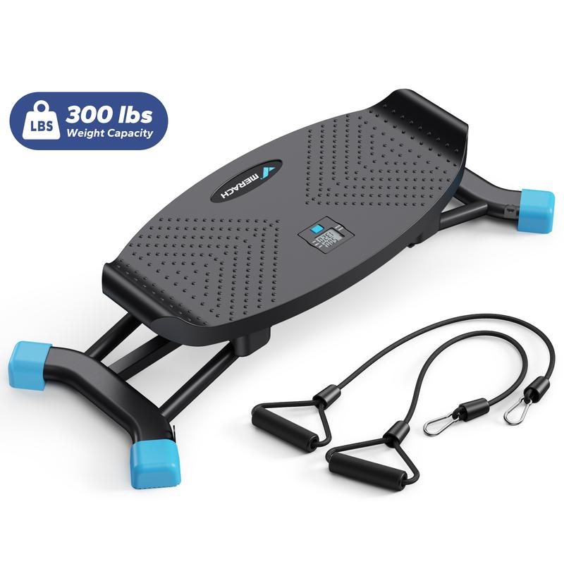 🔥 MERACH Balance Board & Rocking Stepper – Full-Body Balance & Low-Impact Cardio Trainer