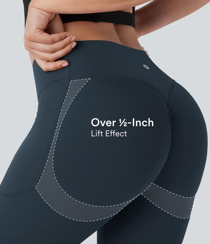 Halara UltraSculpt High Waisted Scrunch Butt Lifting Tummy Control Pocket Shaping Training Leggings  #TikTokShopHolidayHaul