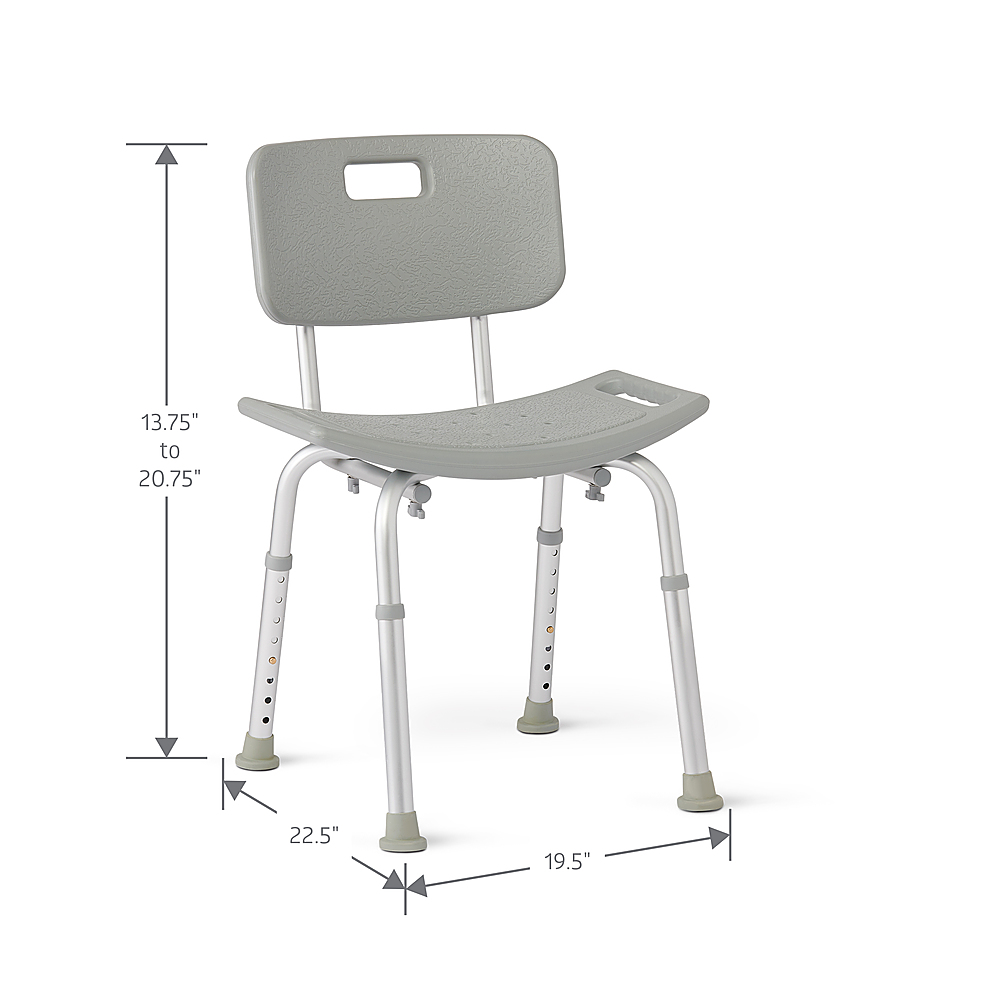 2026 Medline – Bath Chair – gray