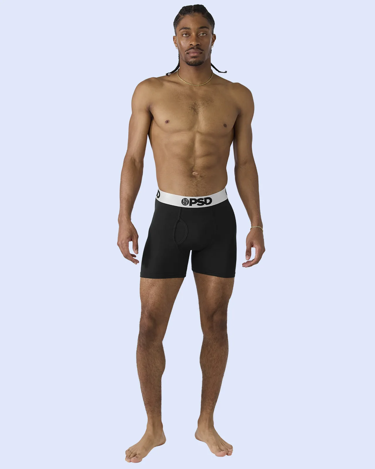 Luxe Modal - Black Silver