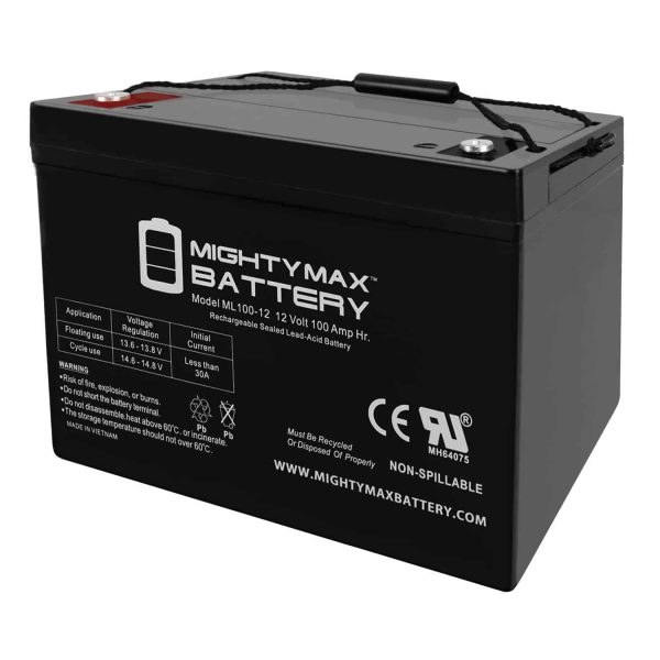 12V 100Ah SLA Battery Replacement for Zoeller Sump Pump