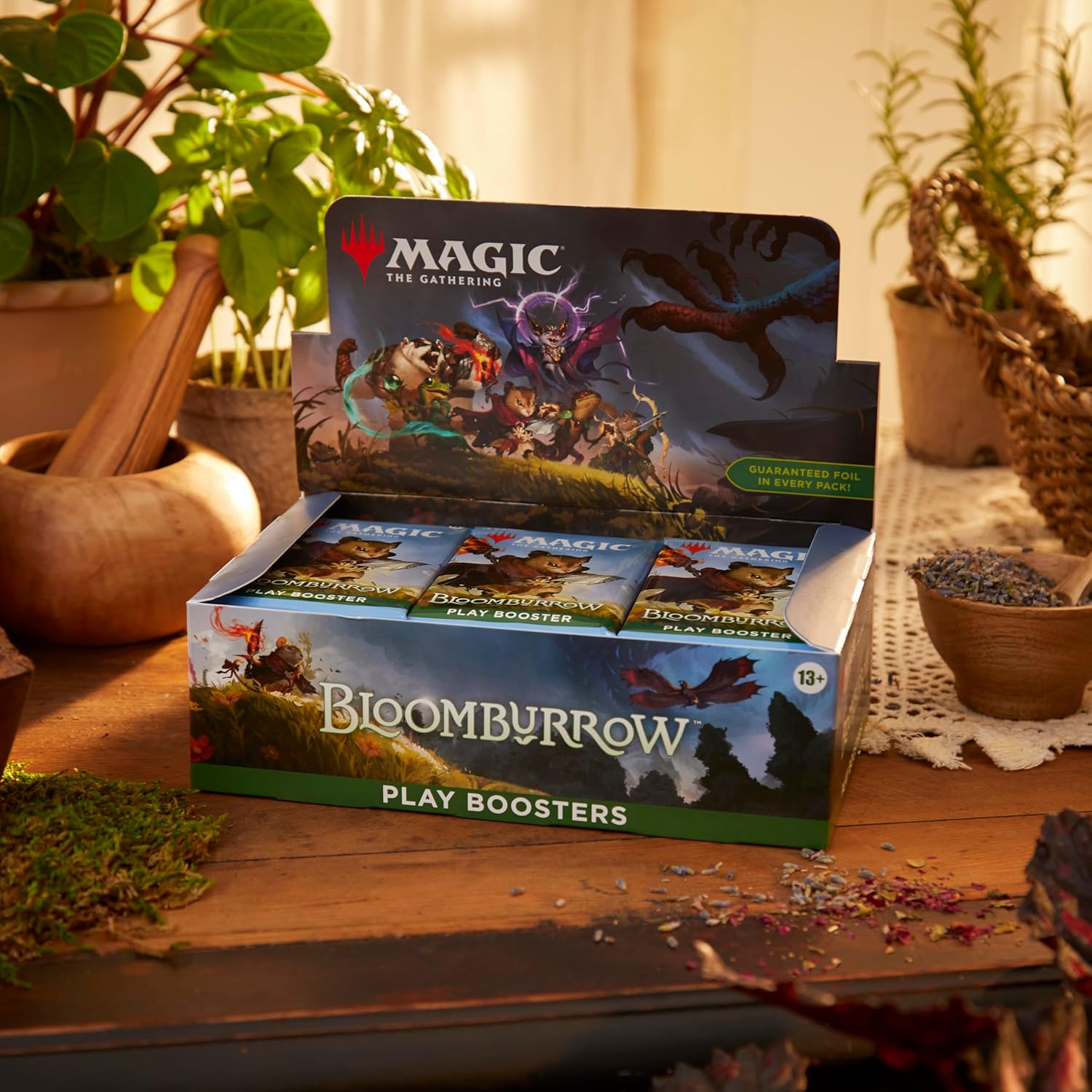 2026 Magic: The Gathering Bloomburrow Play Booster Box – 36 Packs (504 Magic Cards)