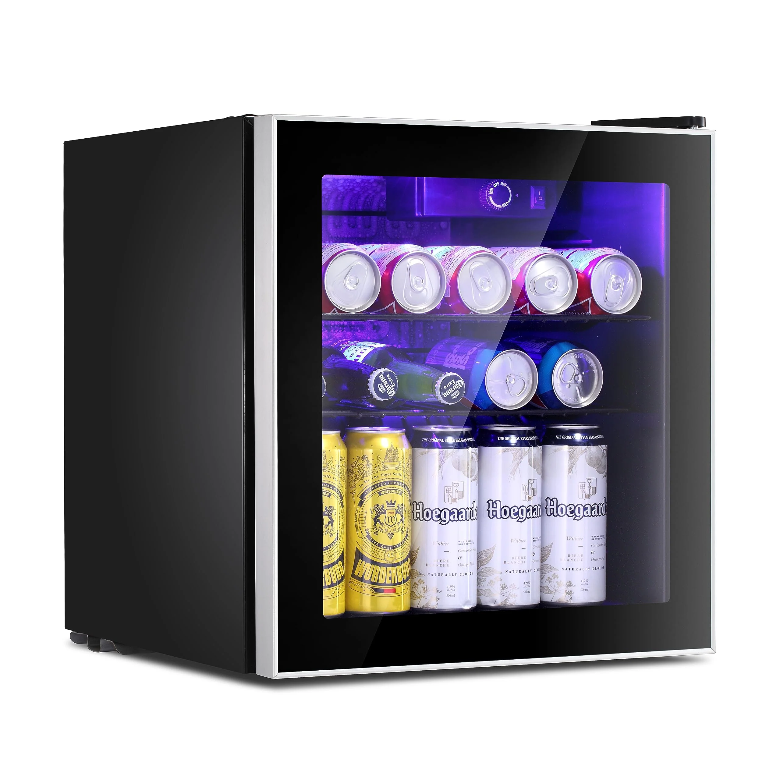 Antarctic Star Mini Fridge Cooler 60 Can Beverage Refrigerator  flarmor