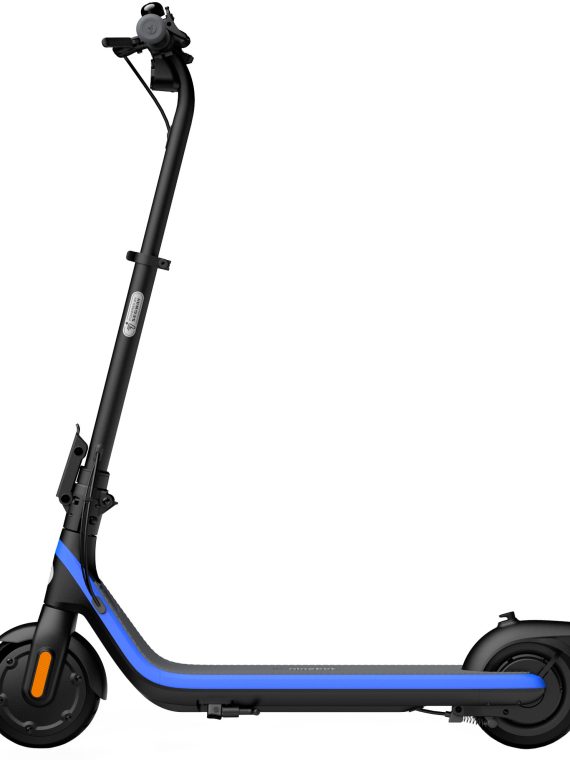2026 Segway – C2 Pro Kids Electric Scooter w/7.5 mi Max operating Range & 12.4mph Max Speed – Black