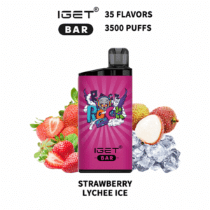 Strawberry Lychee Ice IGET BAR 3.5K