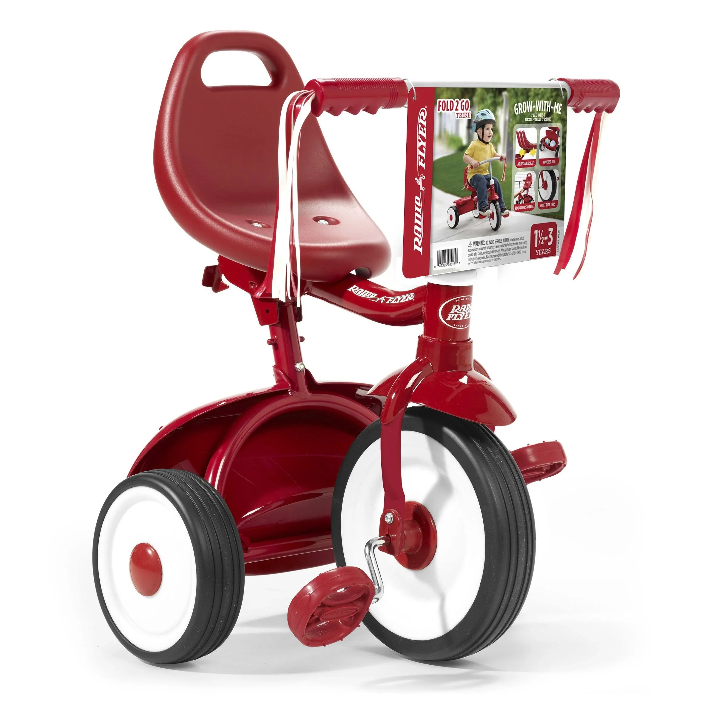 Radio Flyer Fold 2 Go Trike - Red