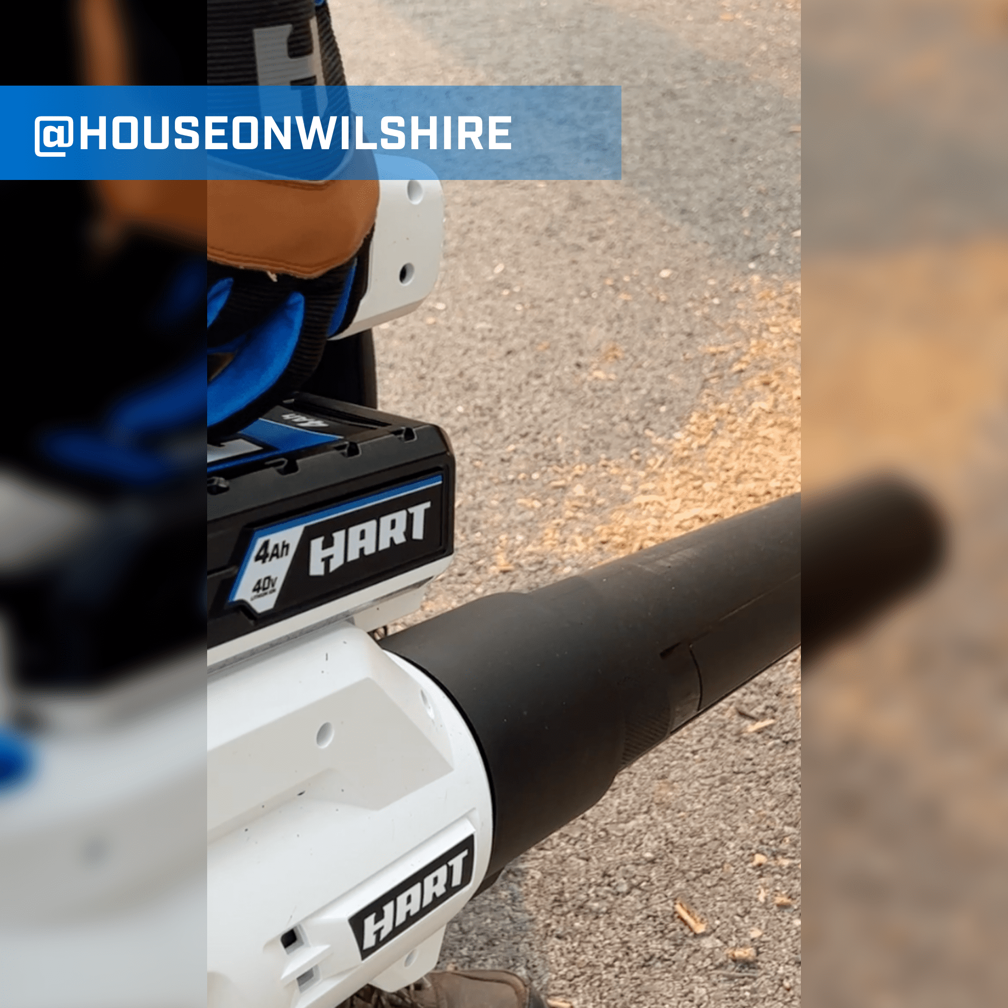 40-Volt 120 MPH at 450 CFM 450 CFM Battery Powered Axial Blower Kit, (1) 4.0 Ah Lithium-Ion Battery