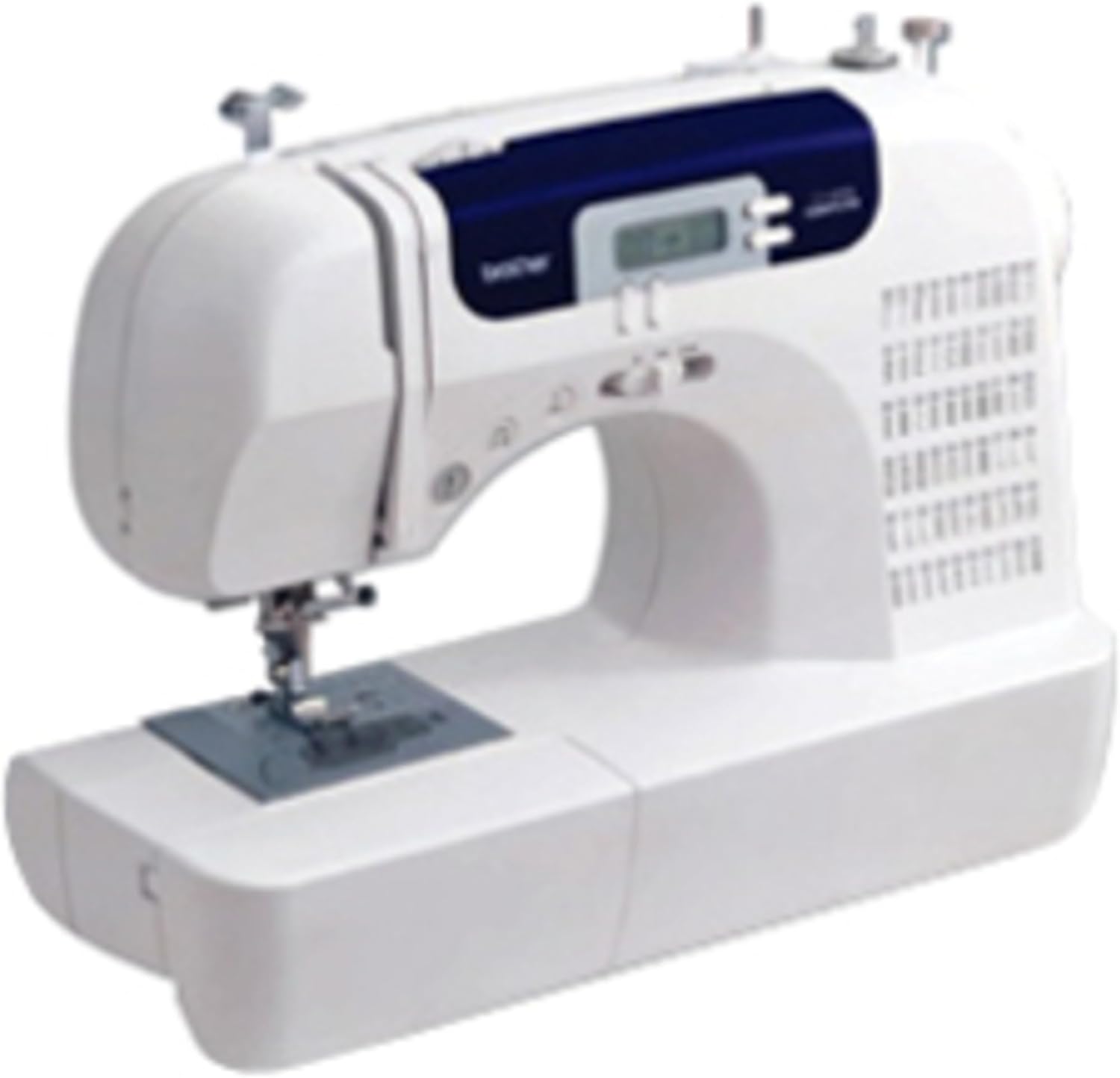 Brother CS7000X Computerized Sewing and Quilting Machine, 70 Built-in Stitches, LCD Display, Wide Table, 10 Included Feet, White