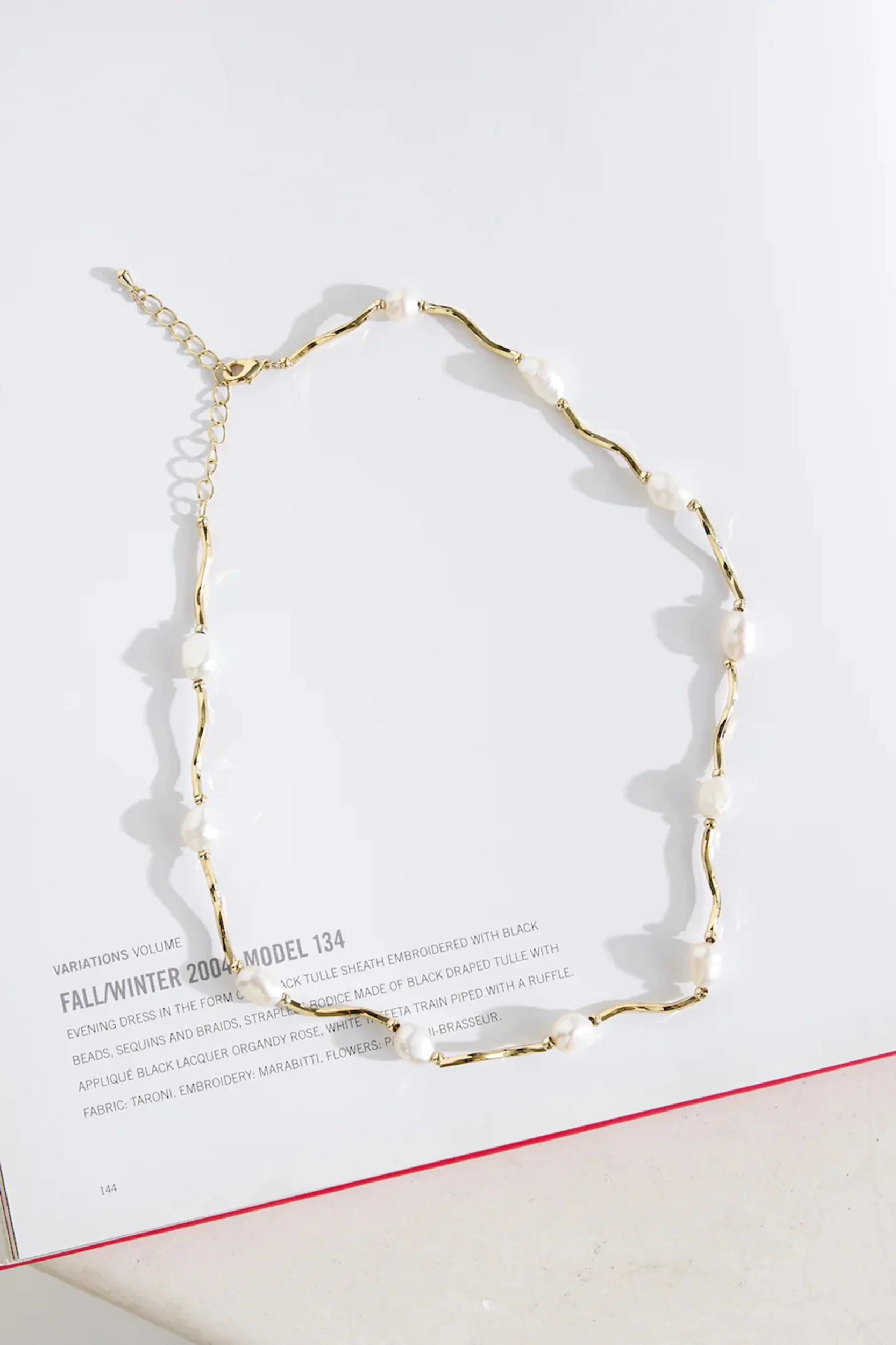Poesy Necklace Gold