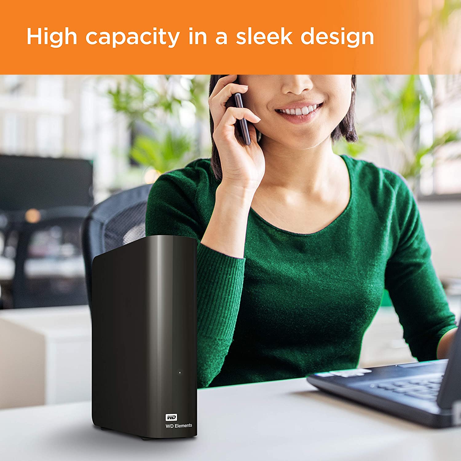 WD 4TB Elements Desktop Hard Drive HDD, USB 3.0, Compatible with PC, Mac, PS4 & Xbox