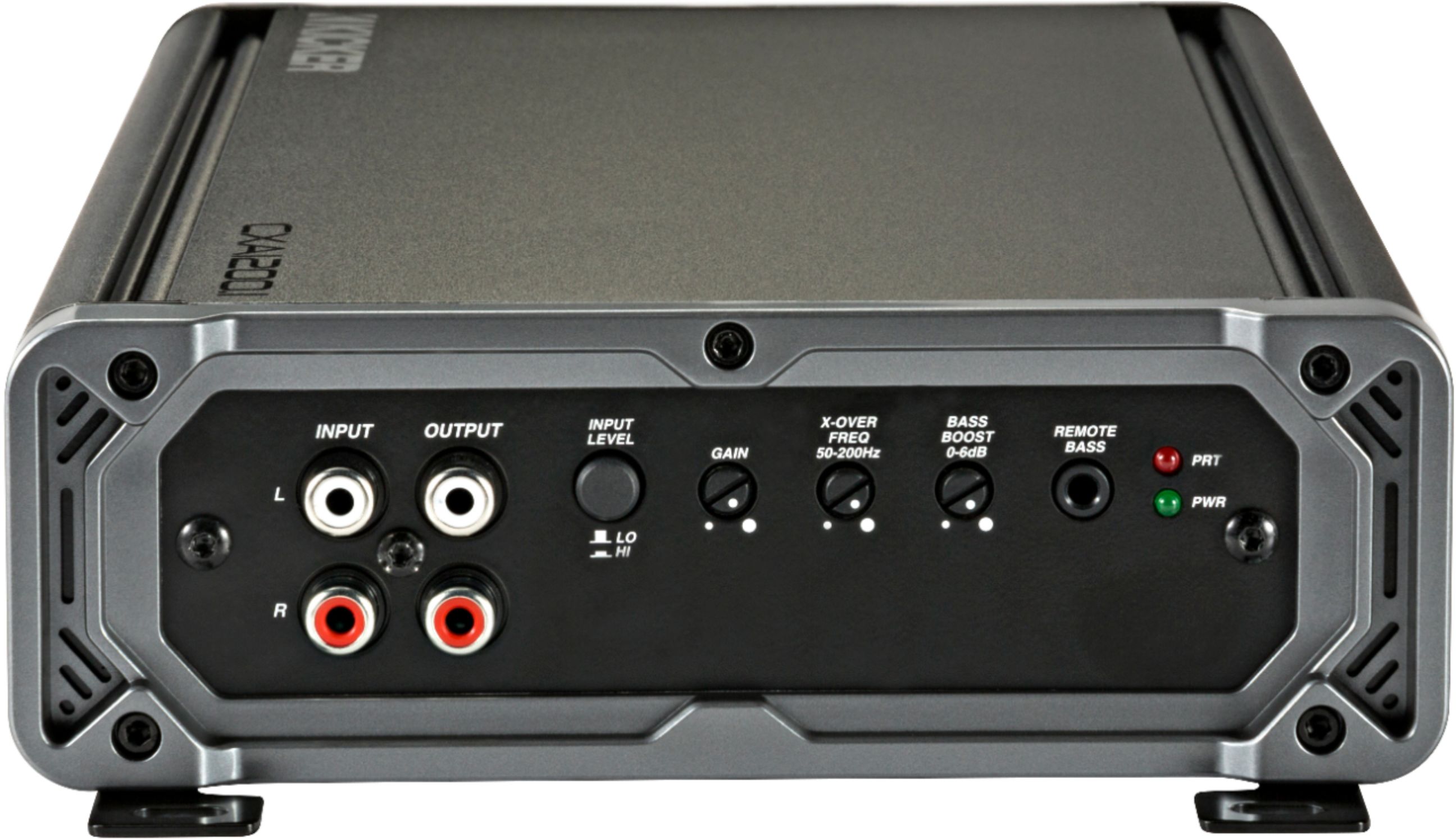 2026 KICKER – CX 1200W Class D Digital Mono Amplifier with Variable Low-Pass Crossover – Black