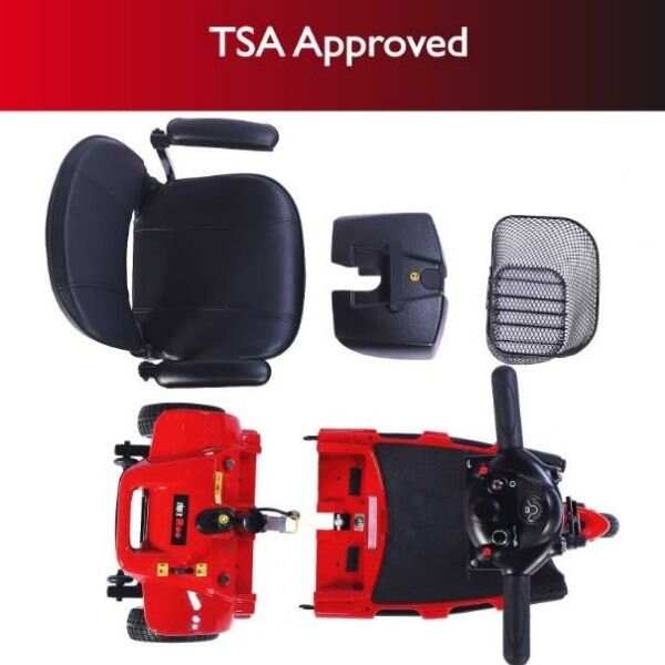 2026 Zip'r Roo 4 Wheel Mobility Travel Scooter