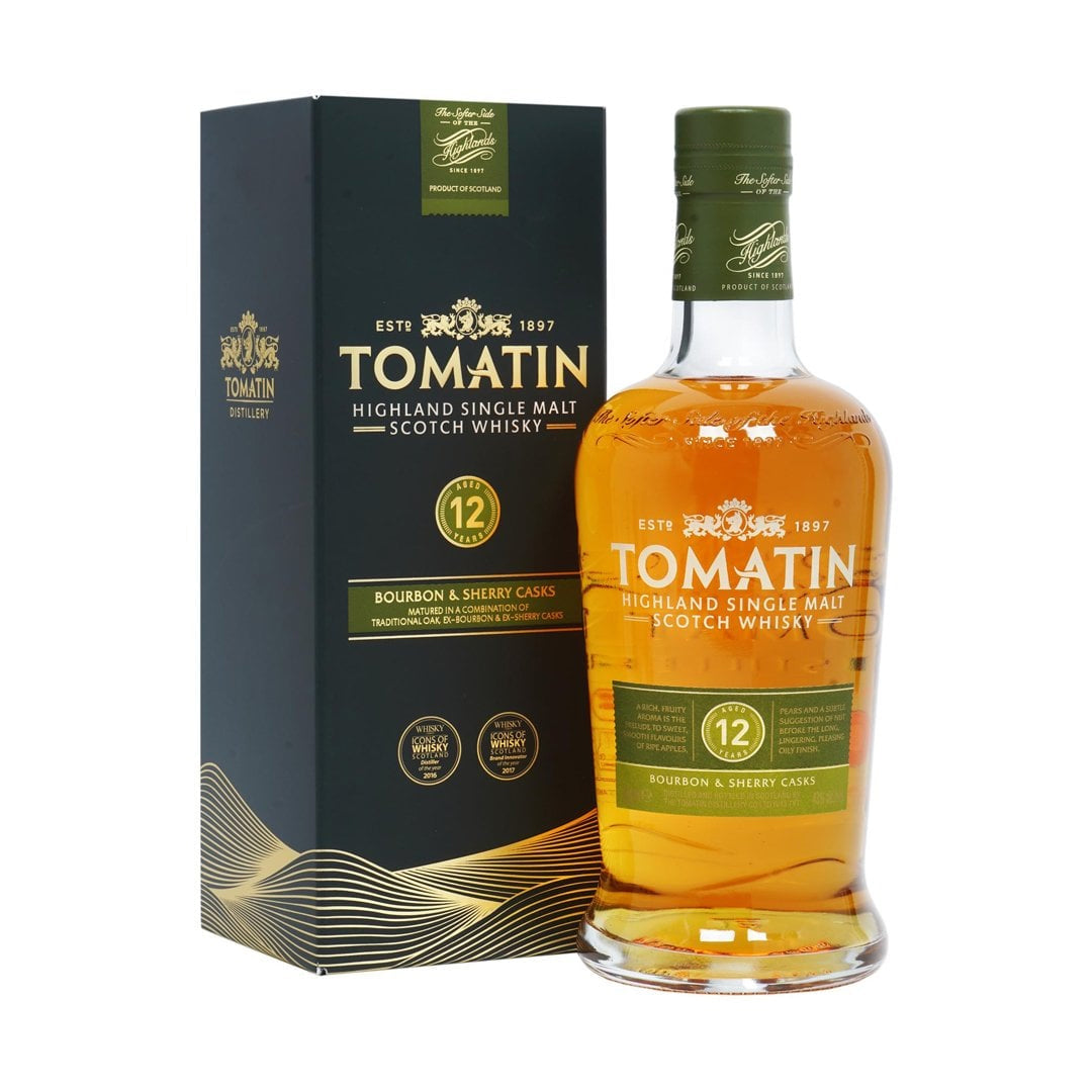 2026 Tomatin 12 Year Old Single Malt 750ml